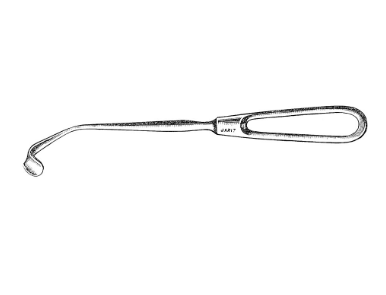 Sachs Vein Retractor, Angled, 8 1/2" (21.6 Cm), Sharp Hook